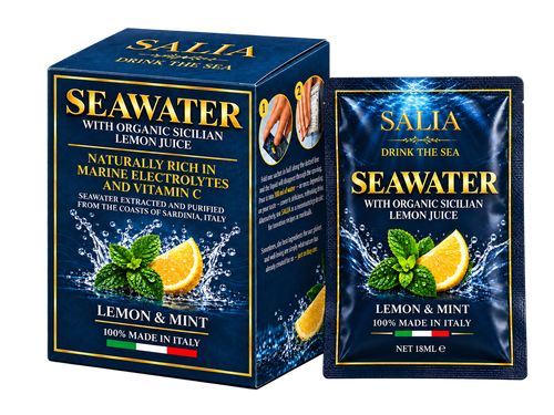 Seawater and Lemon Juice | Lemon & Mint Flavor